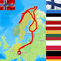 Urlaub 2023 Skandinavien