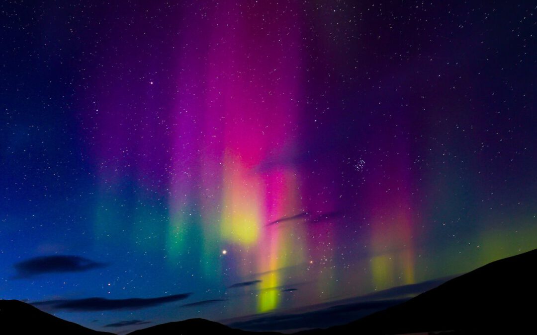 Polarlichter bei Vannareid
