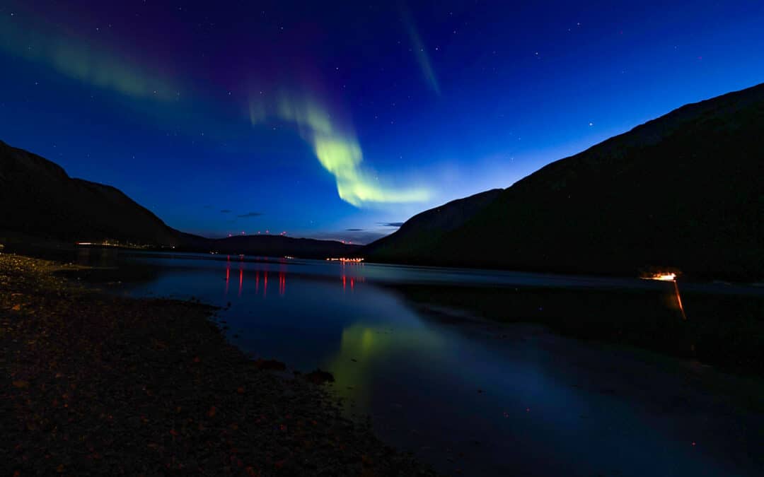 Polarlichter am Nordfjordbotn