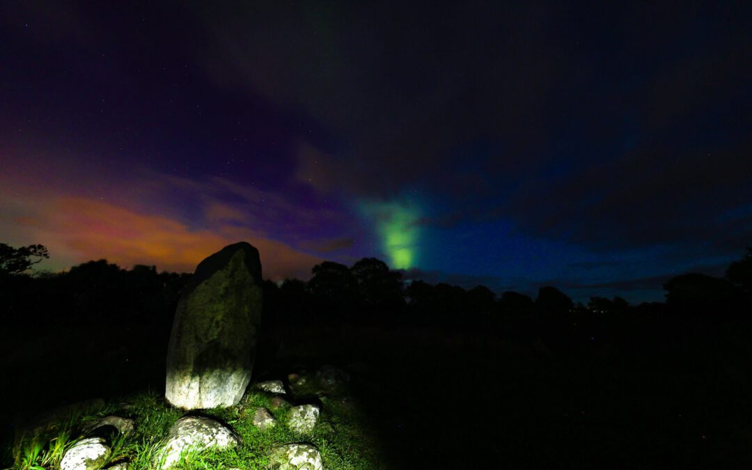 Karlevi-Stein-Polarlichter