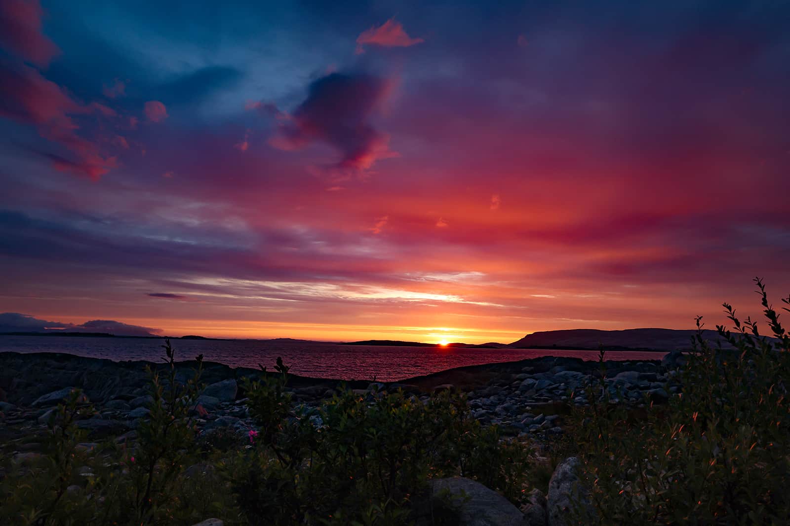Vom Sørhorsfjord nach Høyholm