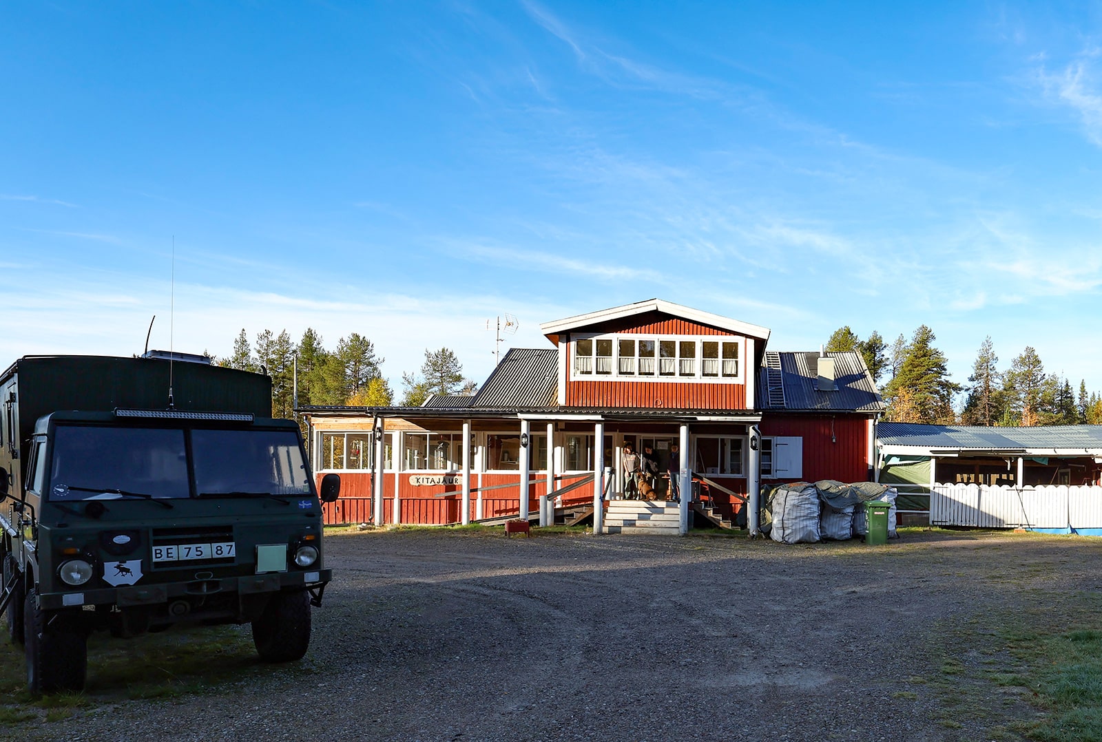 Zurück über den Polarkreis